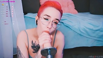 Watch This Cute Girl Get Her Mouth Fucked By A Machine